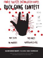 Rock Gang Contest 2016: MAY 24TH, No Worries, The Knees, Vodičková & Vítů